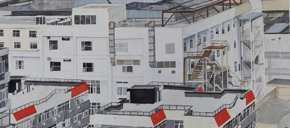 2023级学生党卓霖作品《窗外》 2023级学生党卓霖作品《窗外》